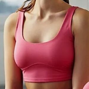 LN M FP Free People Movement Festival Fuchsia Sports Bra